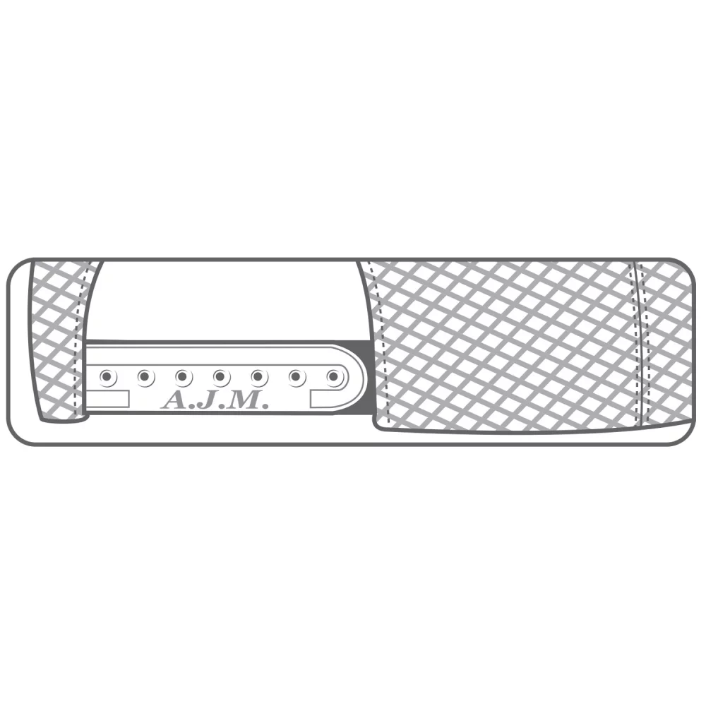 Pro-Round 6 Panel Youth Cap w/Mesh Back