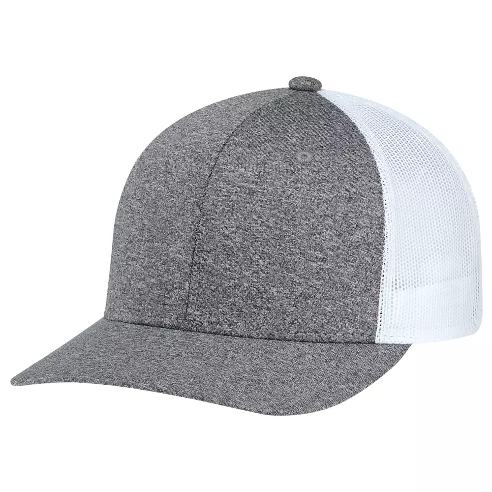 Casquette en maille de polyester chiné