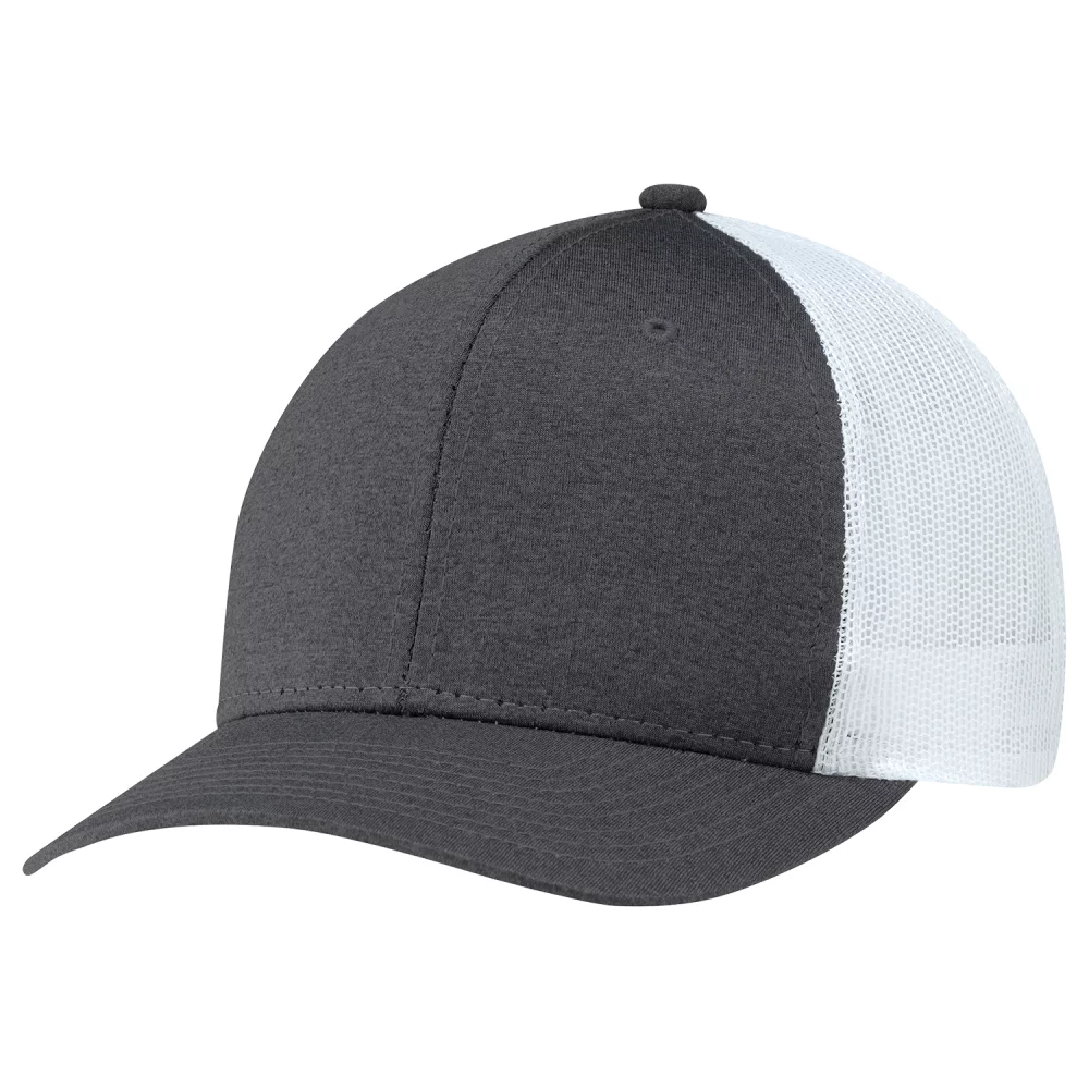 Casquette en maille de polyester chiné
