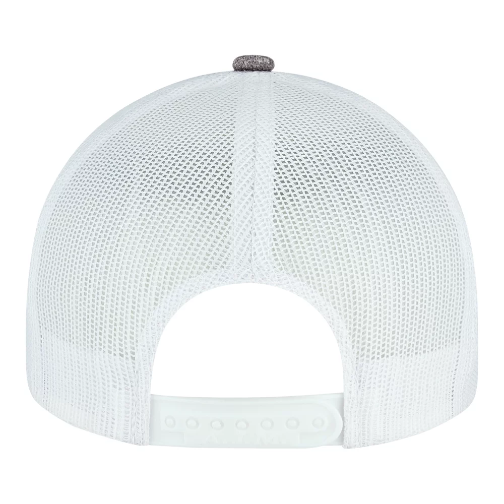 Casquette en maille de polyester chiné