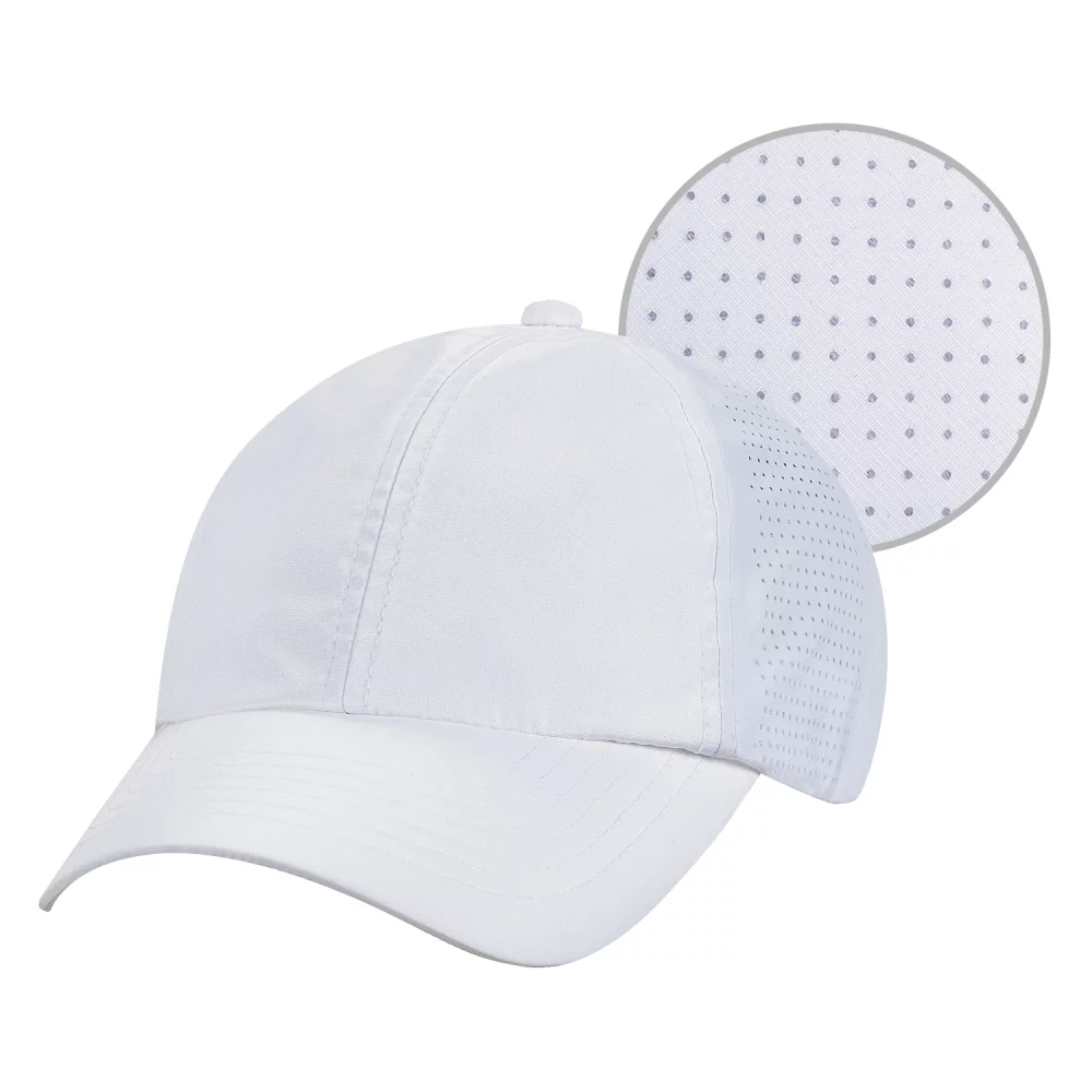 Casquette en polyester ripstop avec maille.