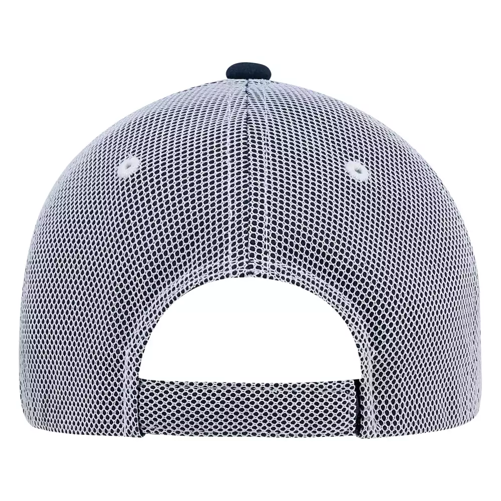 Casquette ajustée à 6 panneaux avec maille collée