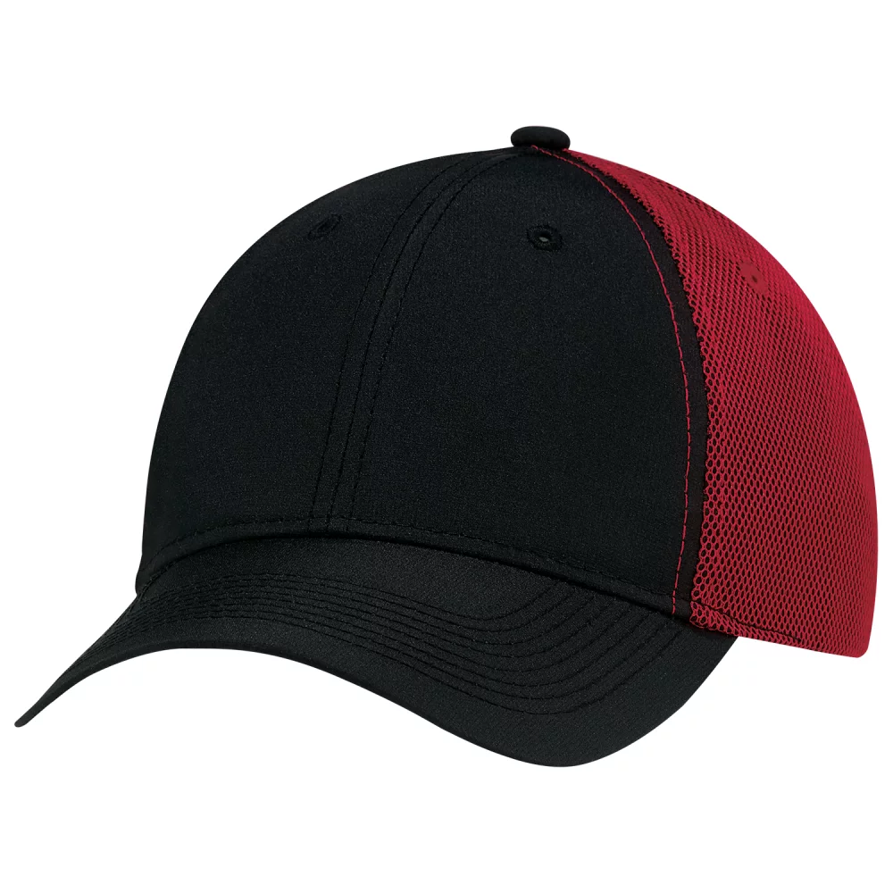 Casquette ajustée à 6 panneaux avec maille collée