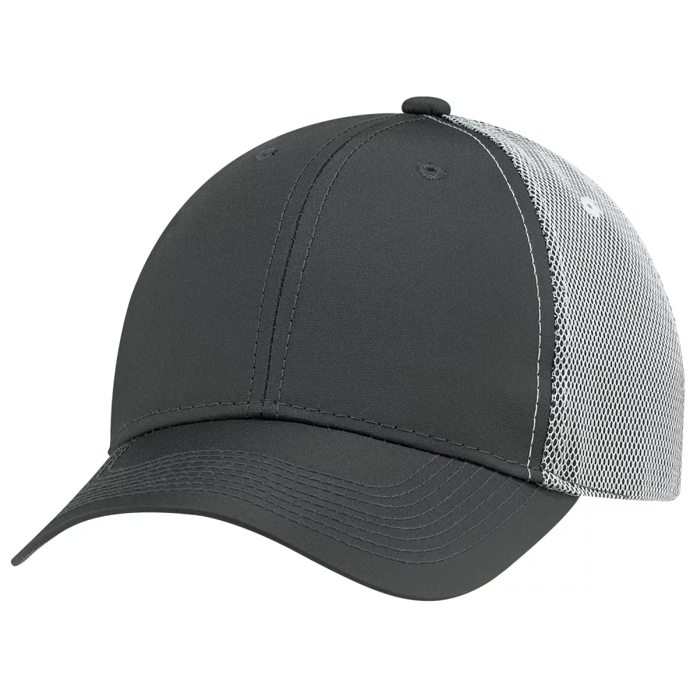 Casquette ajustée à 6 panneaux avec maille collée
