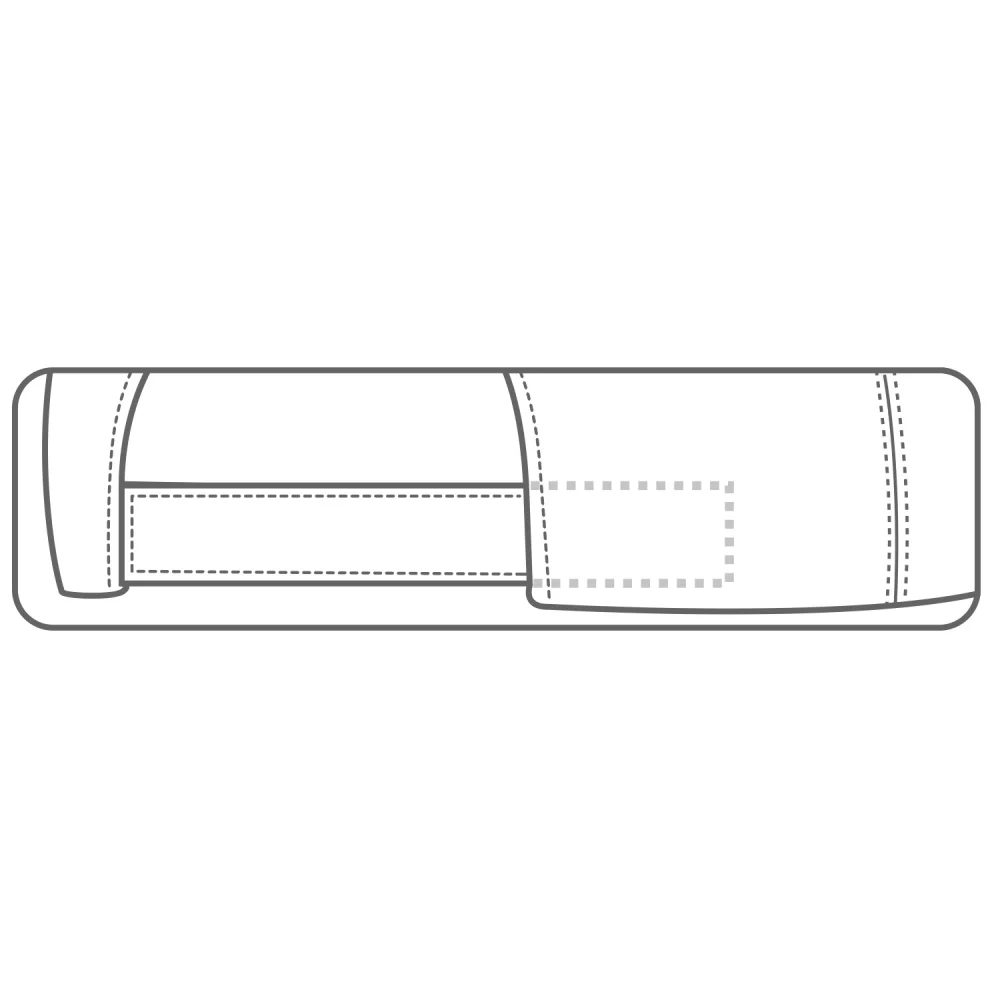 Casquette de jeunesse structurée à 6 panneaux avec bordure contrastante