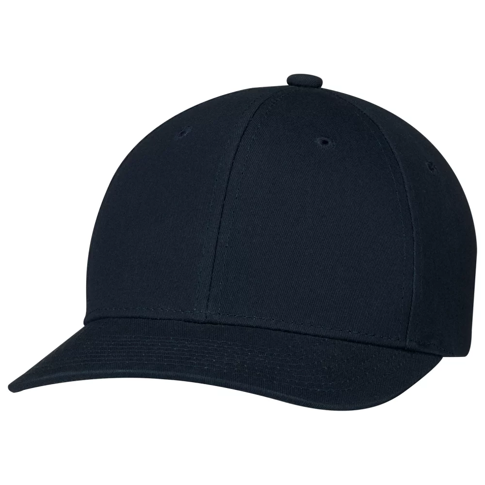 Casquette en sergé de coton chino de luxe à 6 panneaux