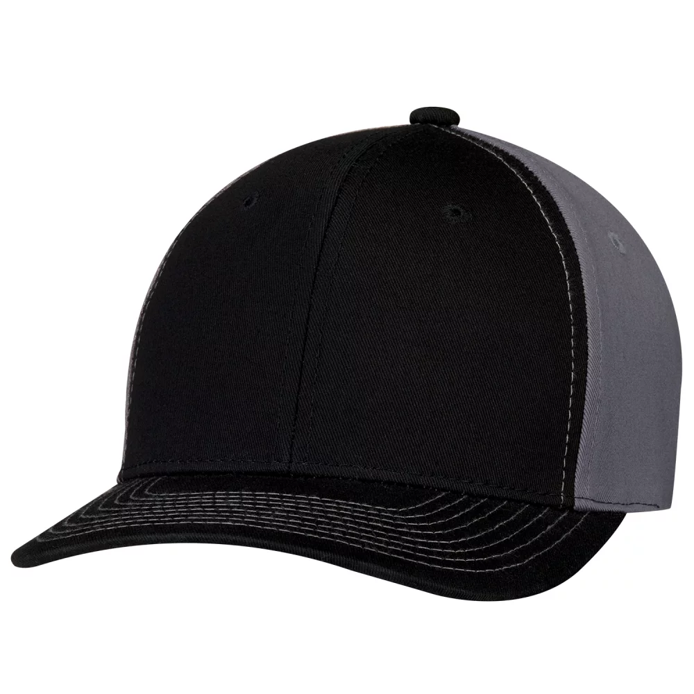 Casquette en sergé de coton chino de luxe à 6 panneaux
