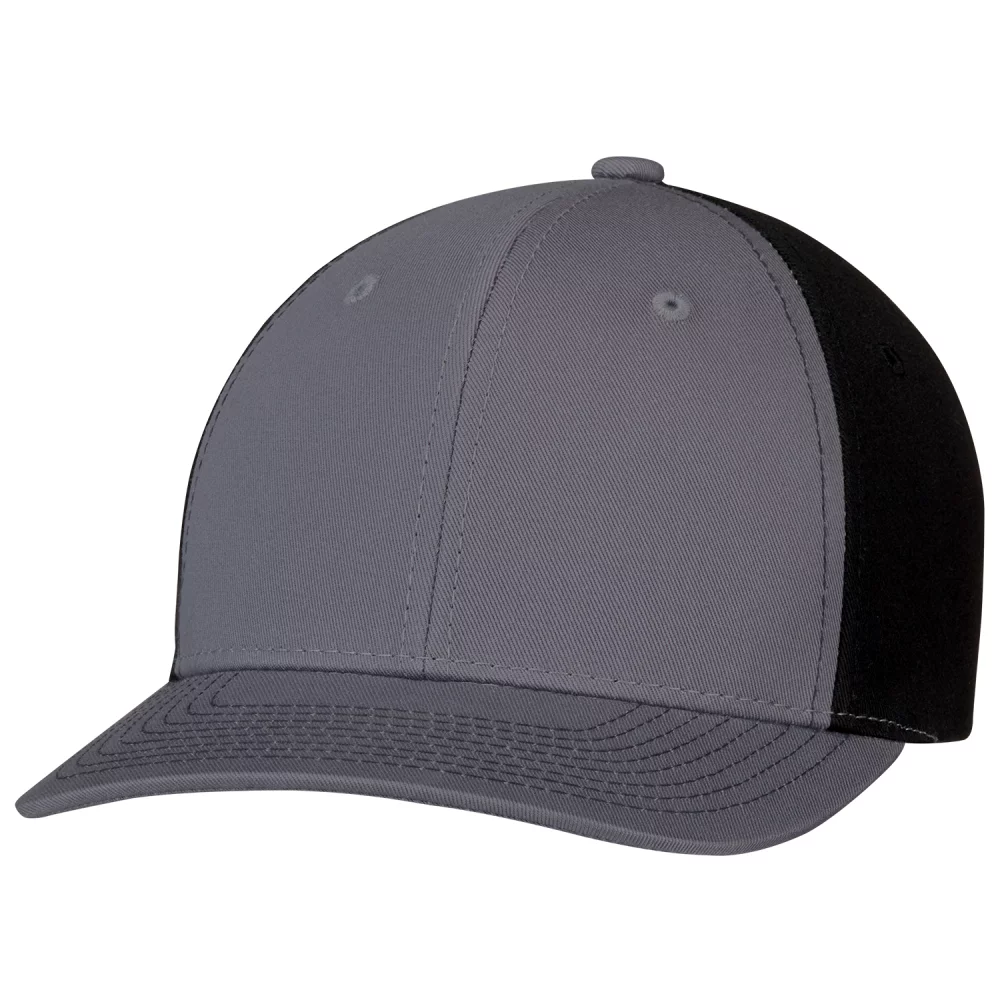 Casquette en sergé de coton chino de luxe à 6 panneaux
