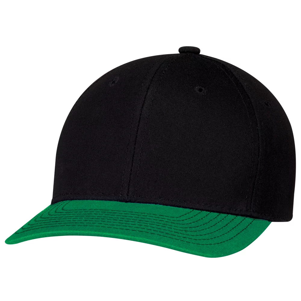 Casquette en sergé de coton chino de luxe à 6 panneaux