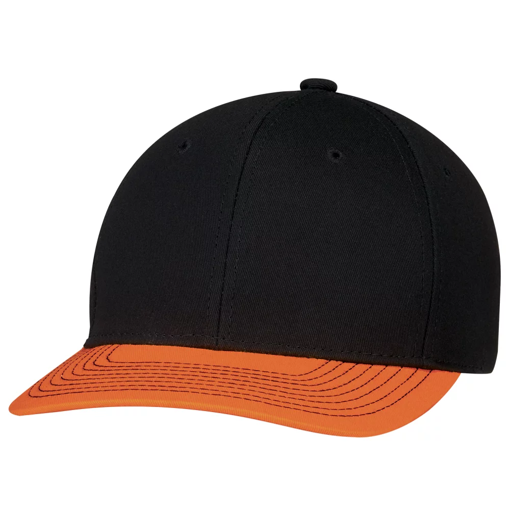 Casquette en sergé de coton chino de luxe à 6 panneaux