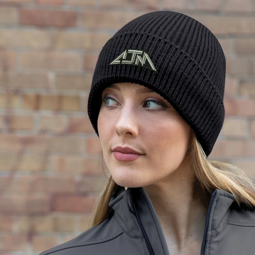 Bonnet à revers avec doublure en polaire de corail en polyester