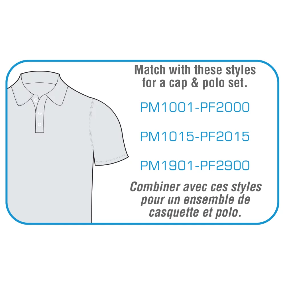 Casquette en polyester ripstop ajustée
