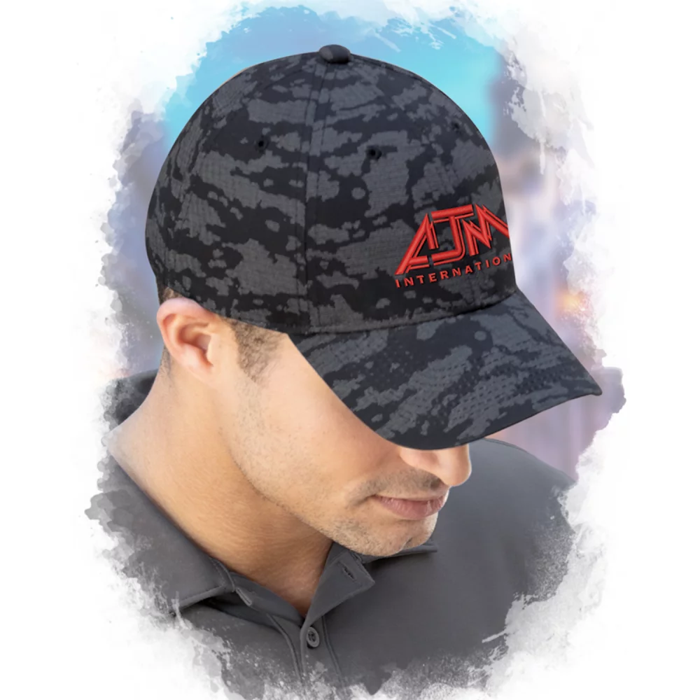 Casquette ajustée à 6 panneaux (camouflage urbain)