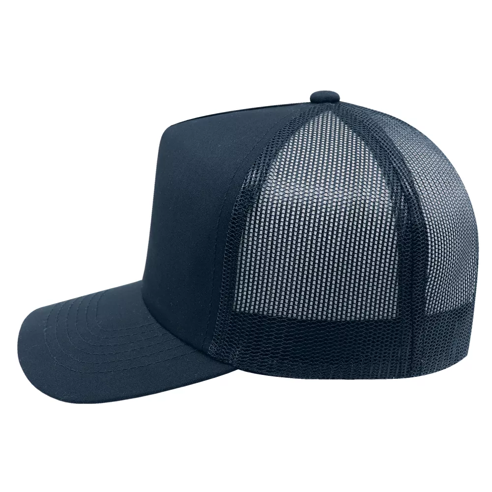 Polycotton/Nylon Mesh Cap - Trucker