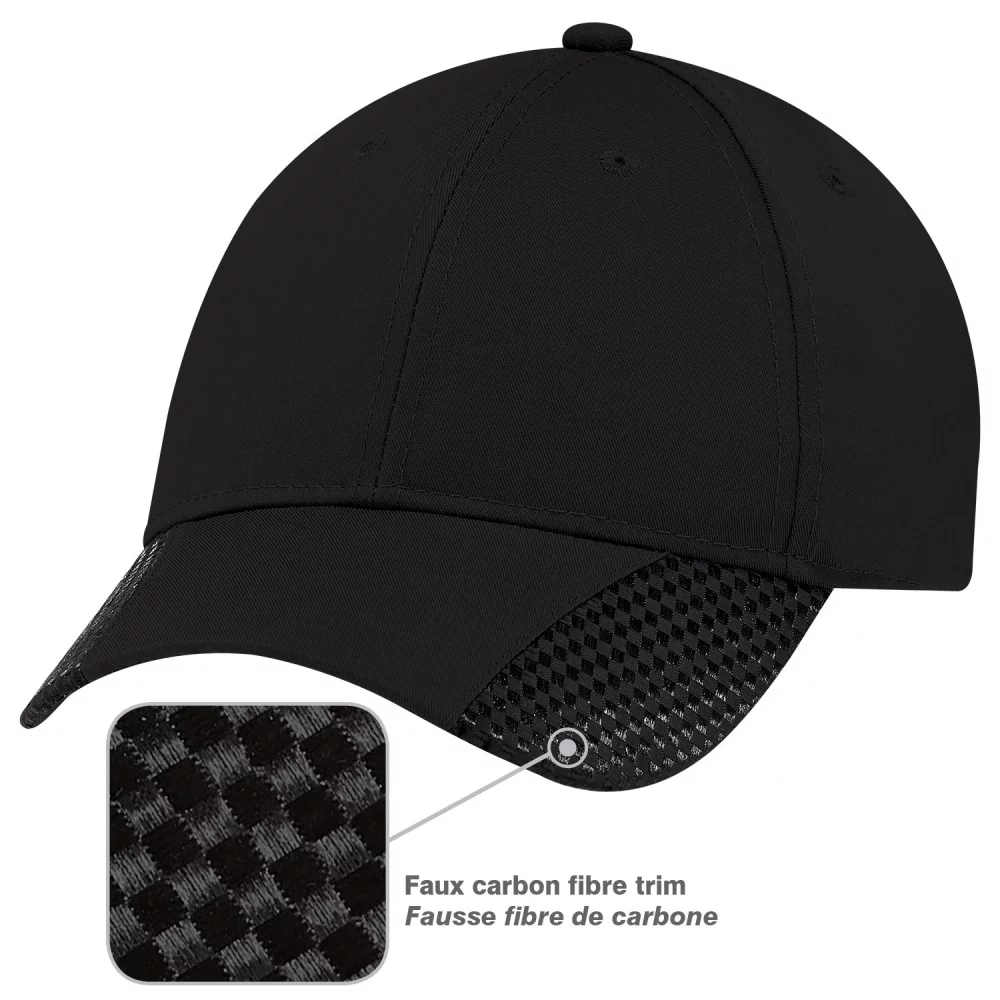 Casquette en faux fibre de carbone