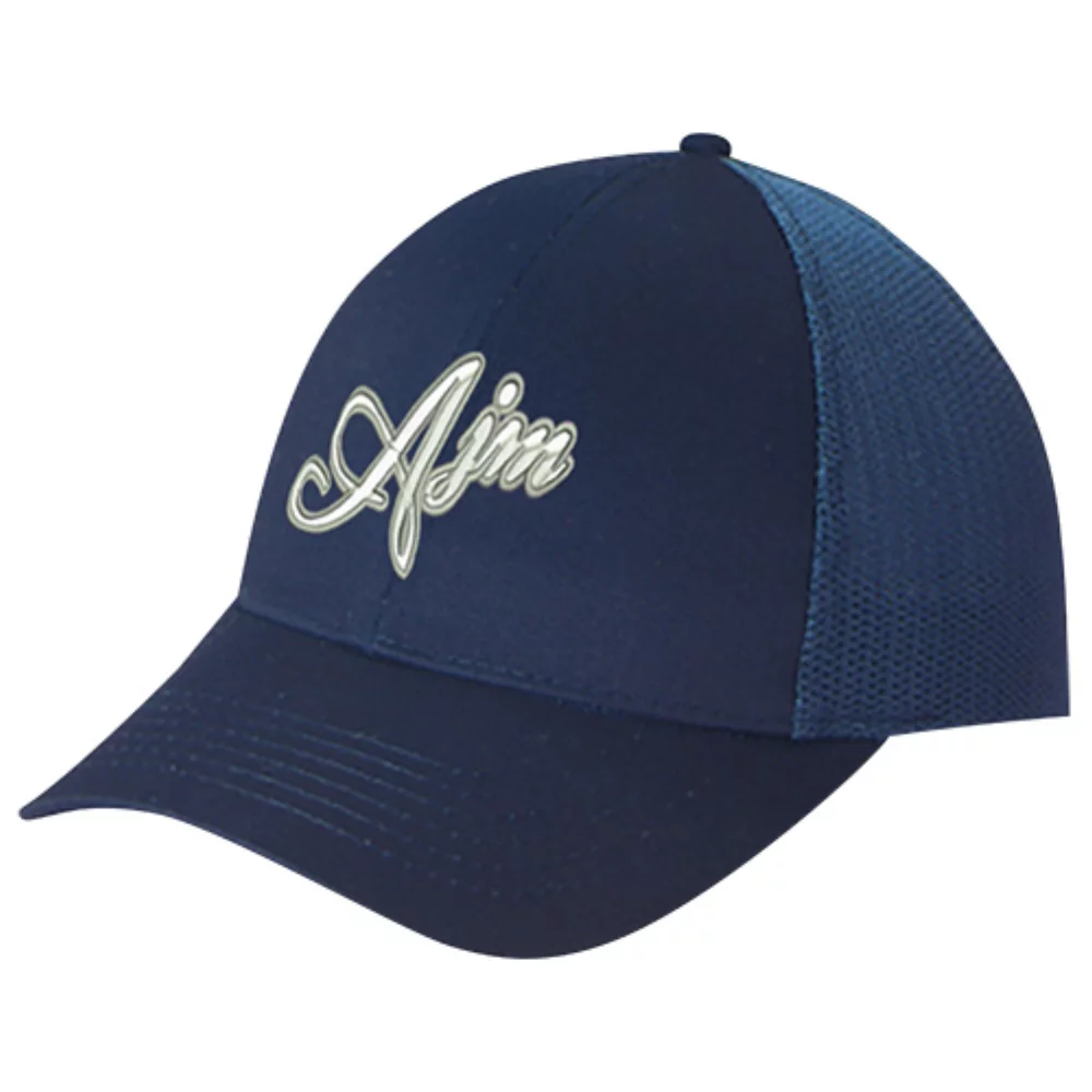 Casquette en polycoton/polyester avec dos en filet