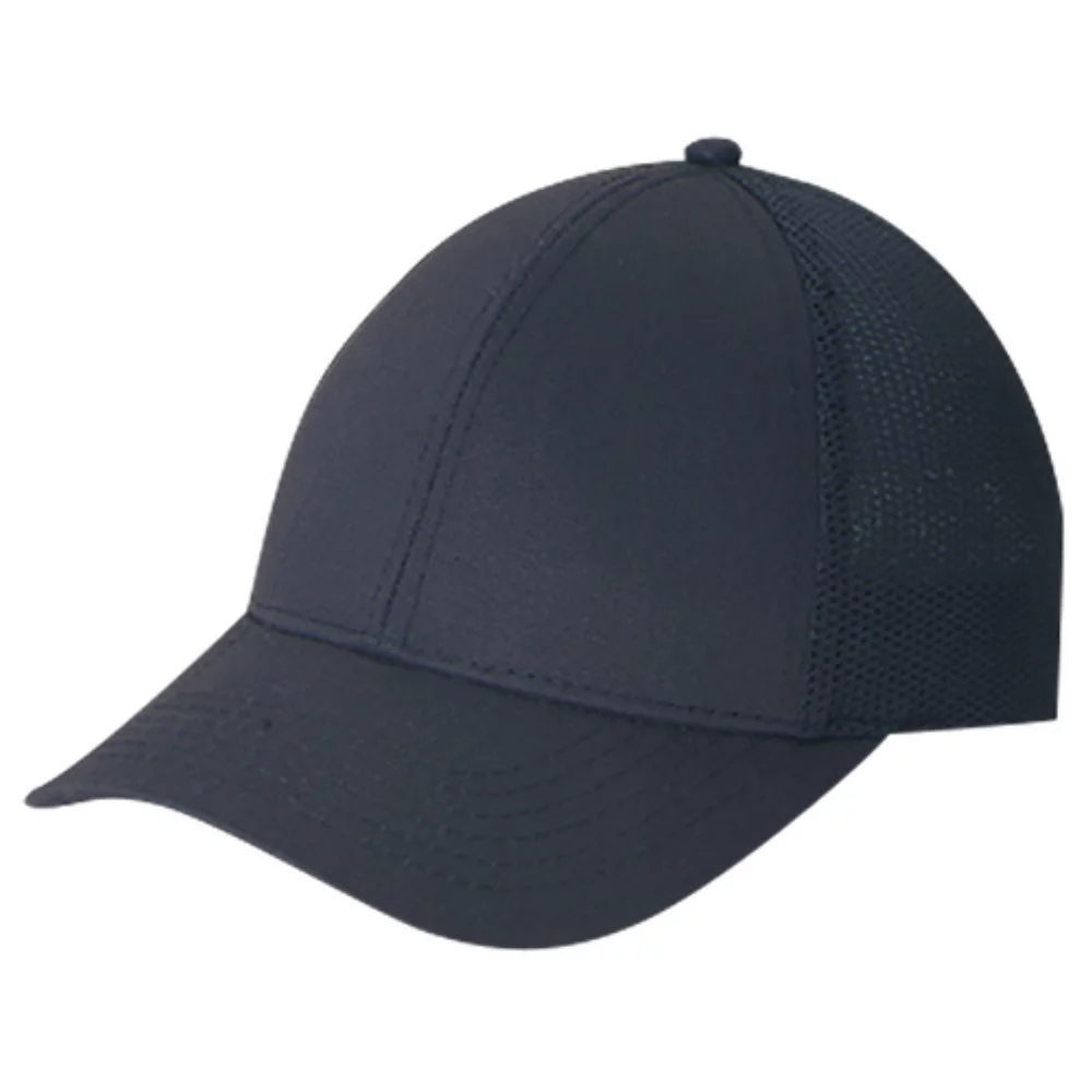 Casquette en polycoton/polyester avec dos en filet
