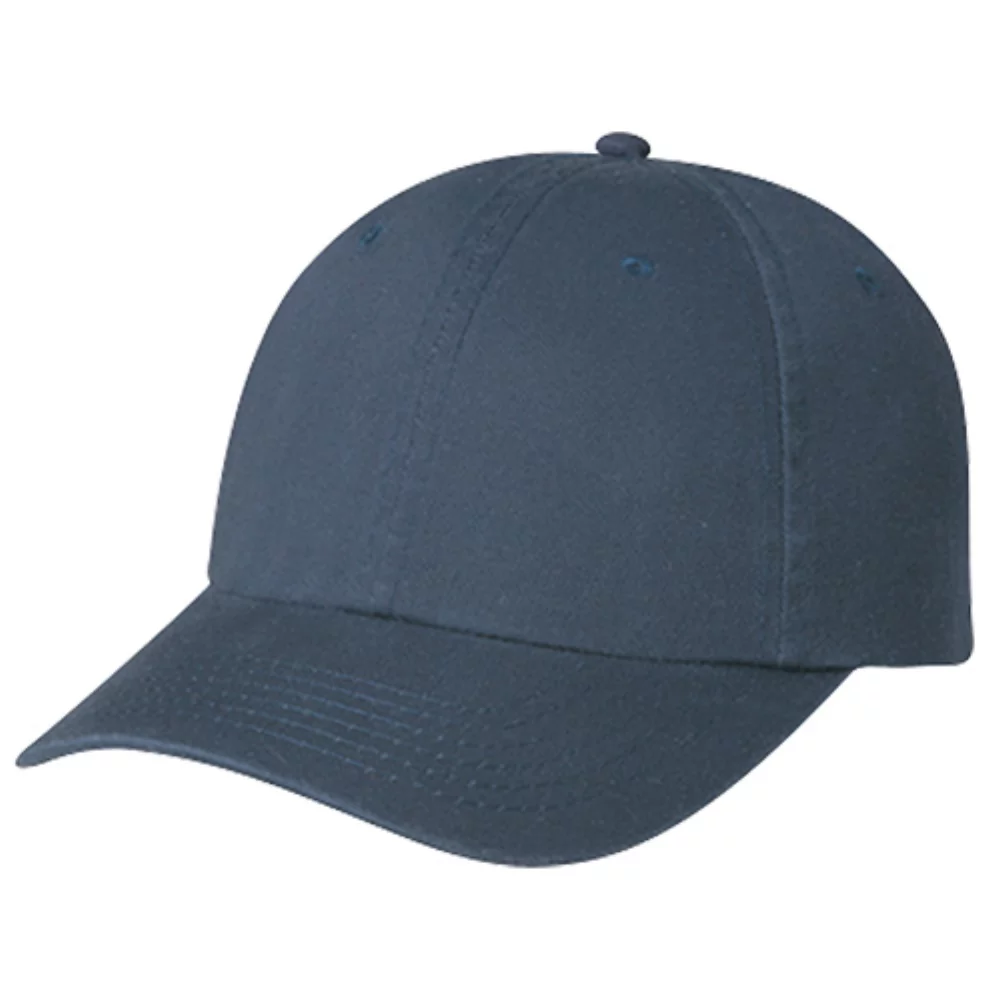 Casquette en sergé de coton deluxe lavée à l'enzyme