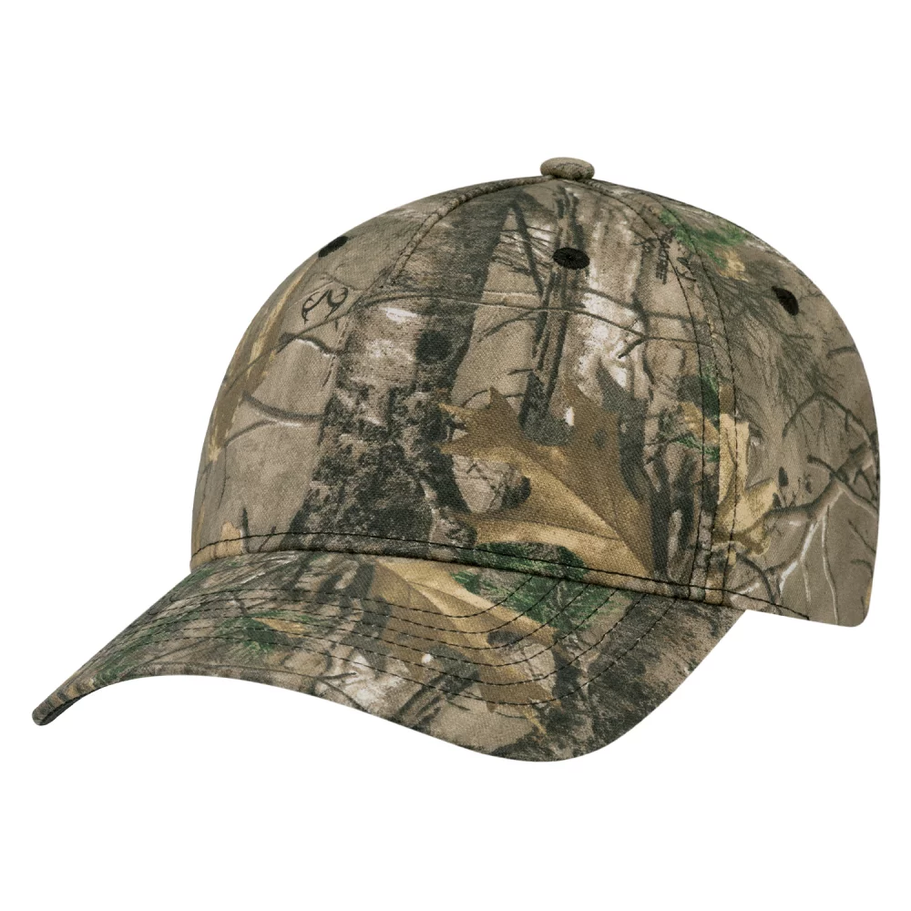 Casquette de chasse camouflage - 5 panneaux construits ajustement complet-cinq