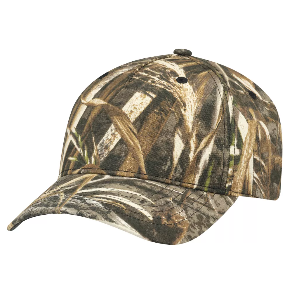 Casquette de chasse camouflage - 5 panneaux construits ajustement complet-cinq