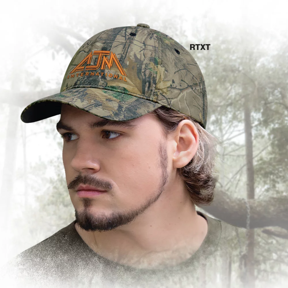 Casquette de chasse camouflage - 5 panneaux construits ajustement complet-cinq