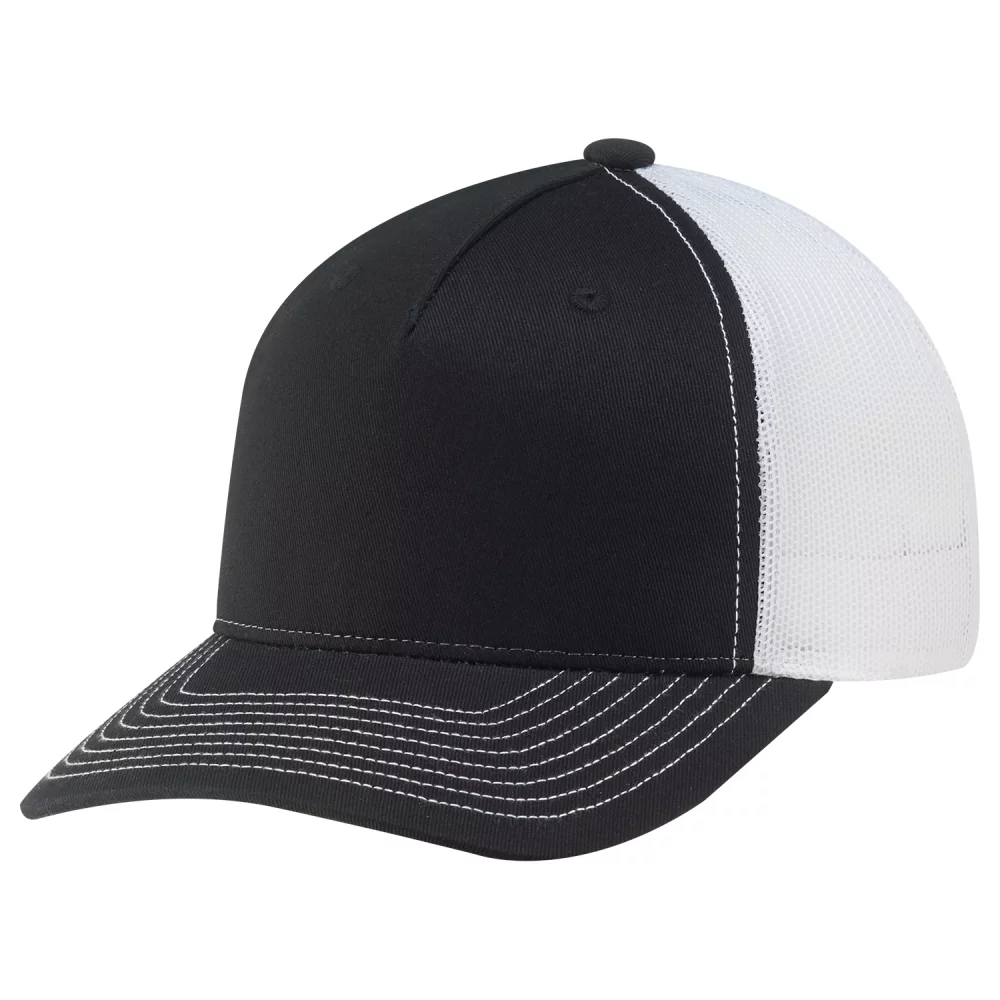 Casquette Pro-Round-Five à 5 panneaux (dos en filet)