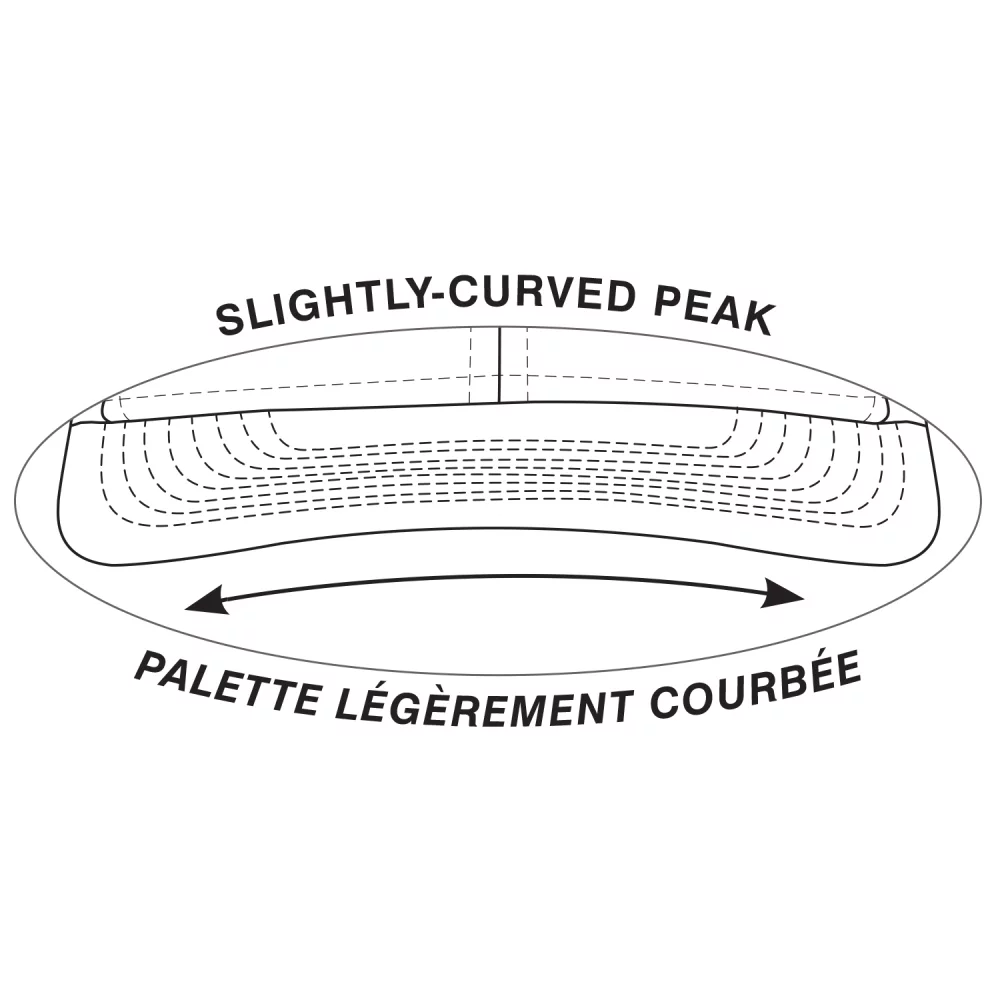 Casquette Pro-Round-Five à 5 panneaux (dos en filet)