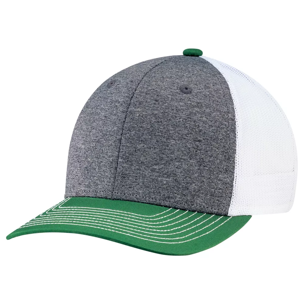 Casquette en toile de coton chiné