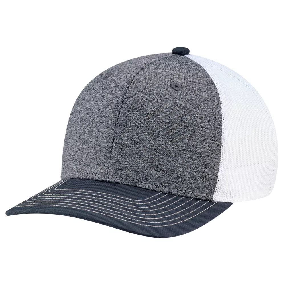 Casquette en toile de coton chiné