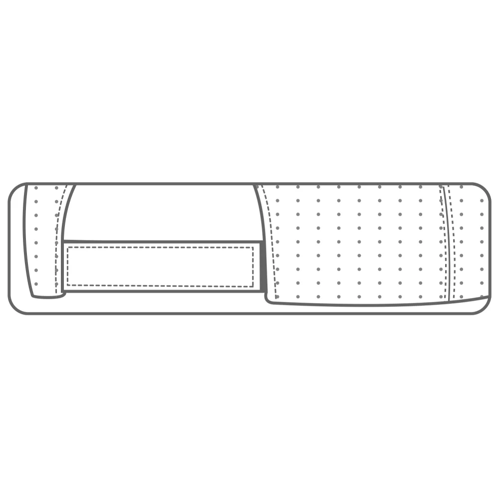 Casquette à 6 panneaux construite Pro-Round (dos en maille) - en maille en polyester ripstop