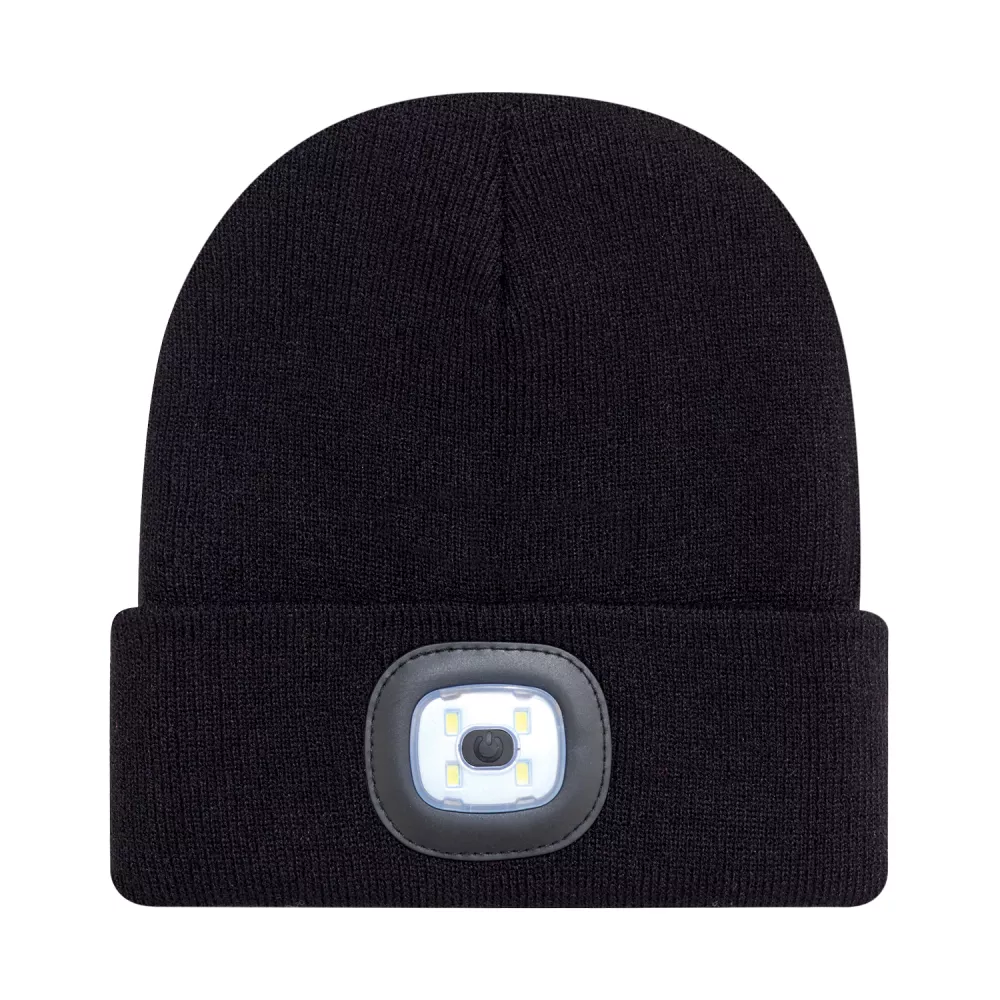 Bonnet à revers avec lumière LED