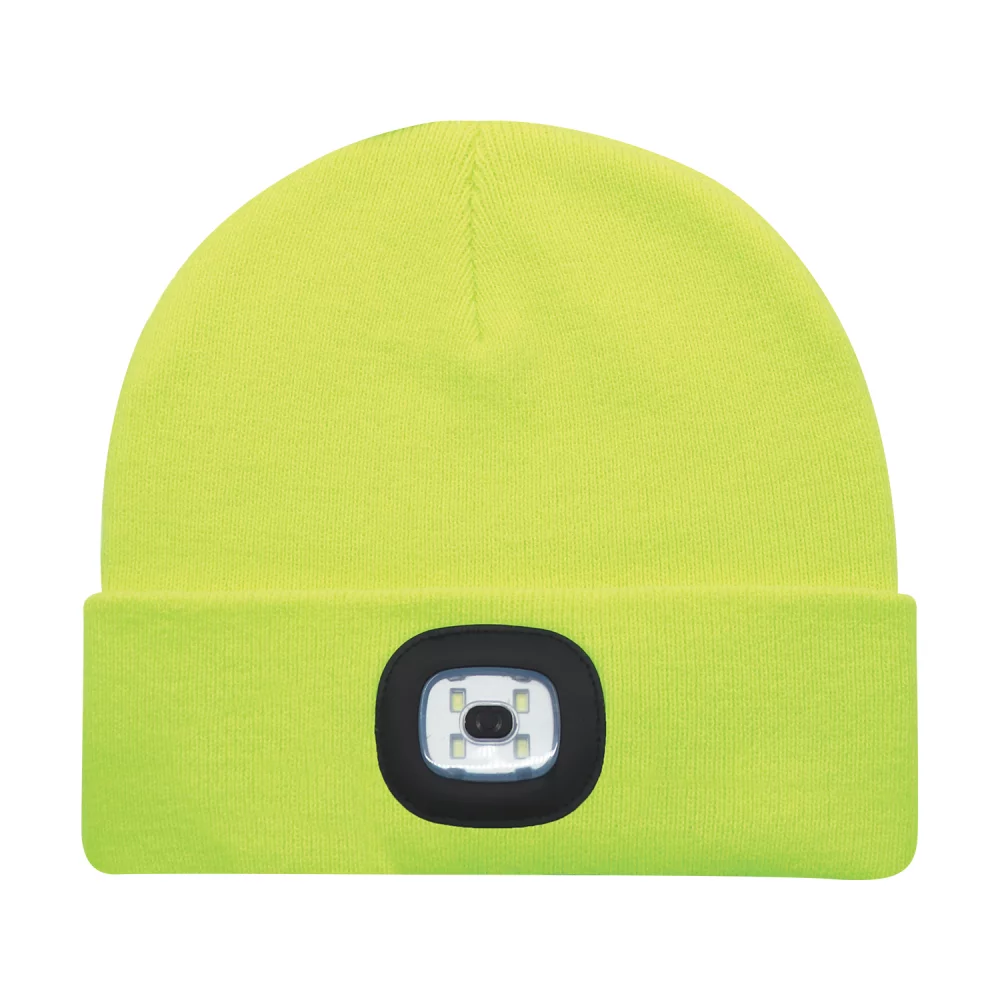 Bonnet à revers avec lumière LED