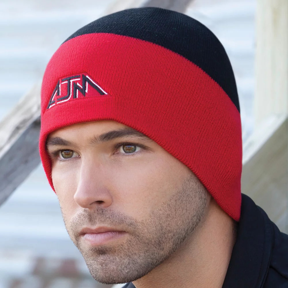 Casquette en acrylique bicolore