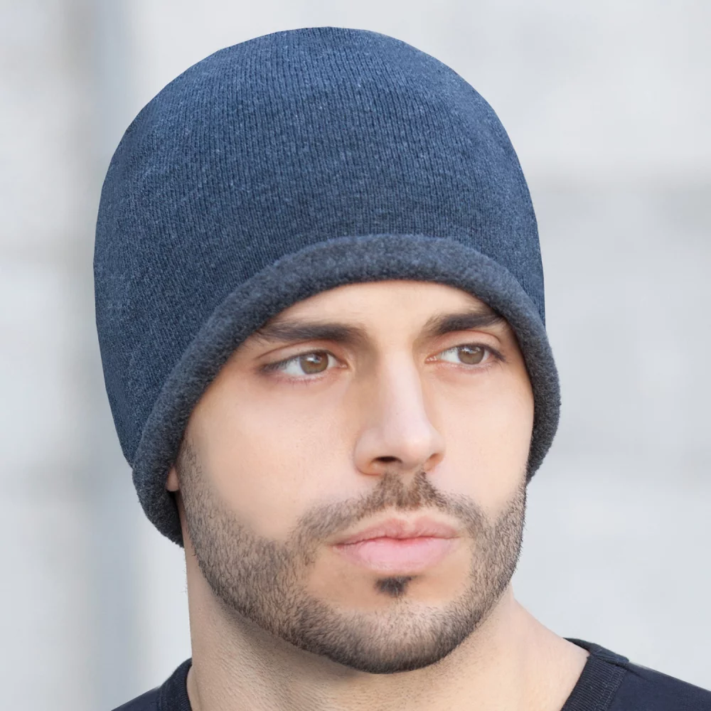 Bonnet en polaire micro acrylique/polyester (bicolore)