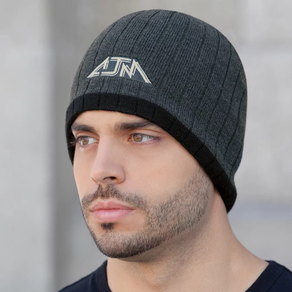 Bonnet en tricot en micro-polaire acrylique/polyester