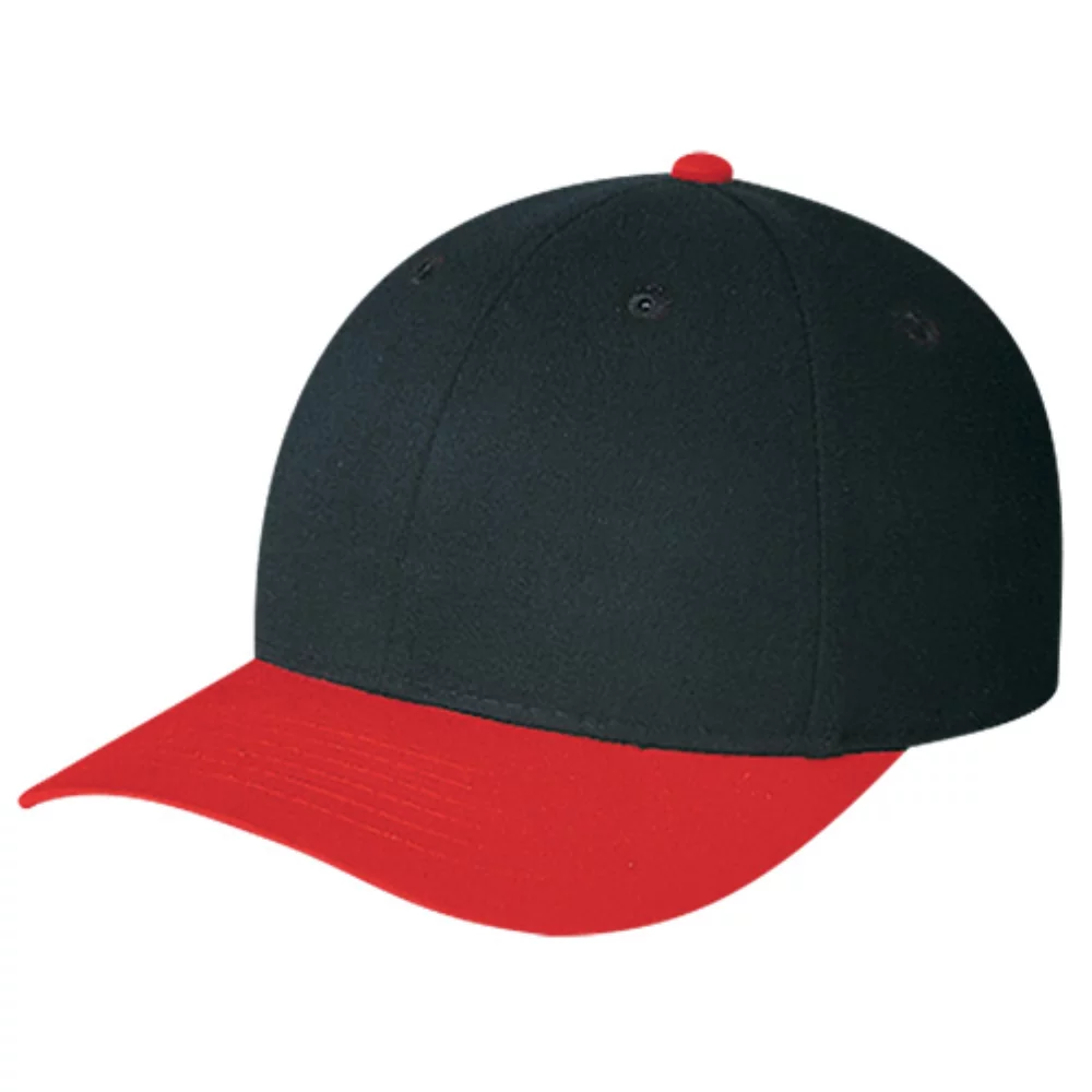 Casquette en toile de coton brossé à contours