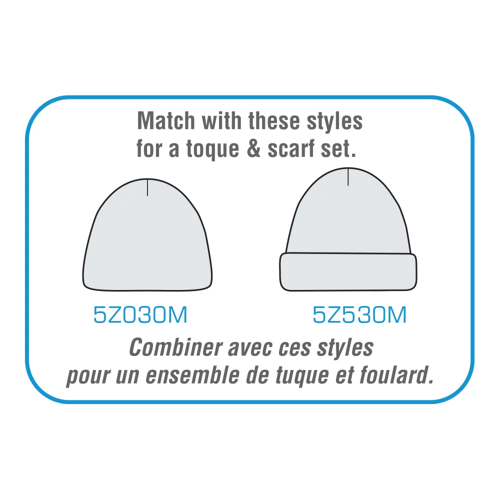 Écharpe en acrylique légère et surdimensionnée