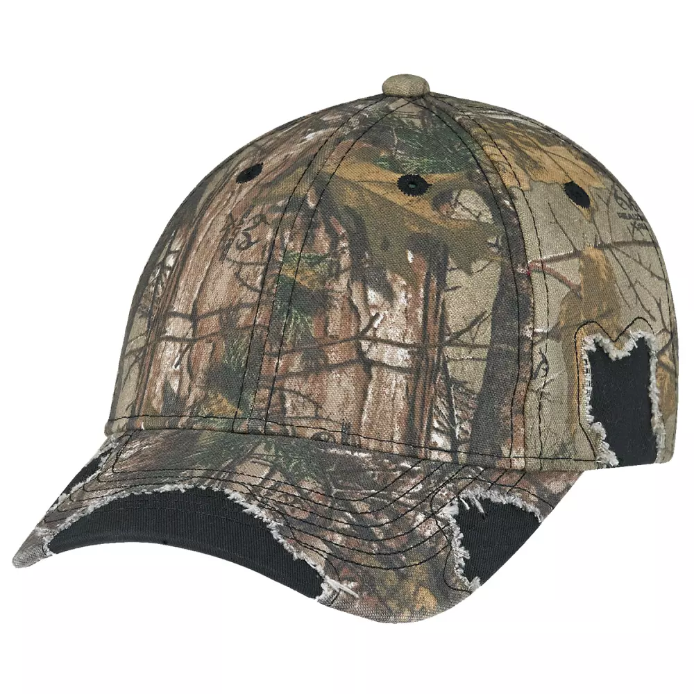 Casquette en sergé de coton deluxe lavé aux enzymes / polycoton brossé - Realtree®