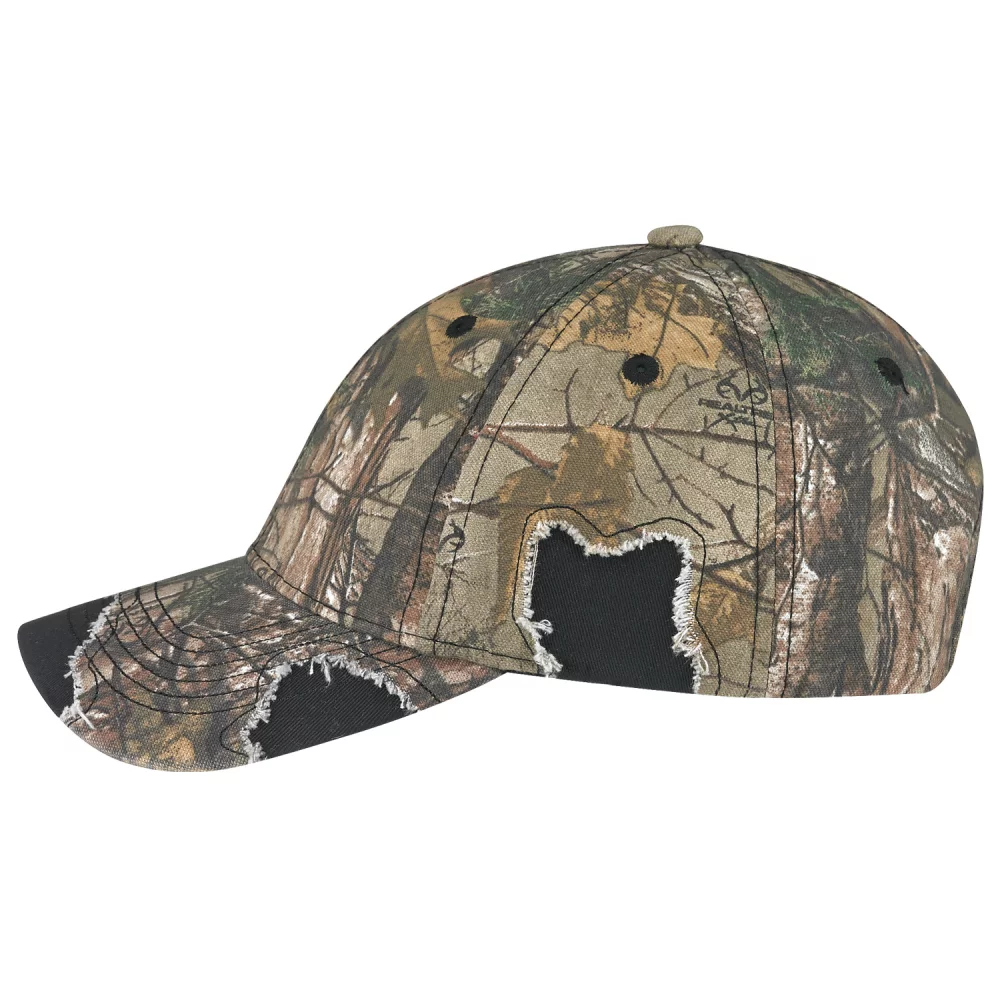 Casquette en sergé de coton deluxe lavé aux enzymes / polycoton brossé - Realtree®