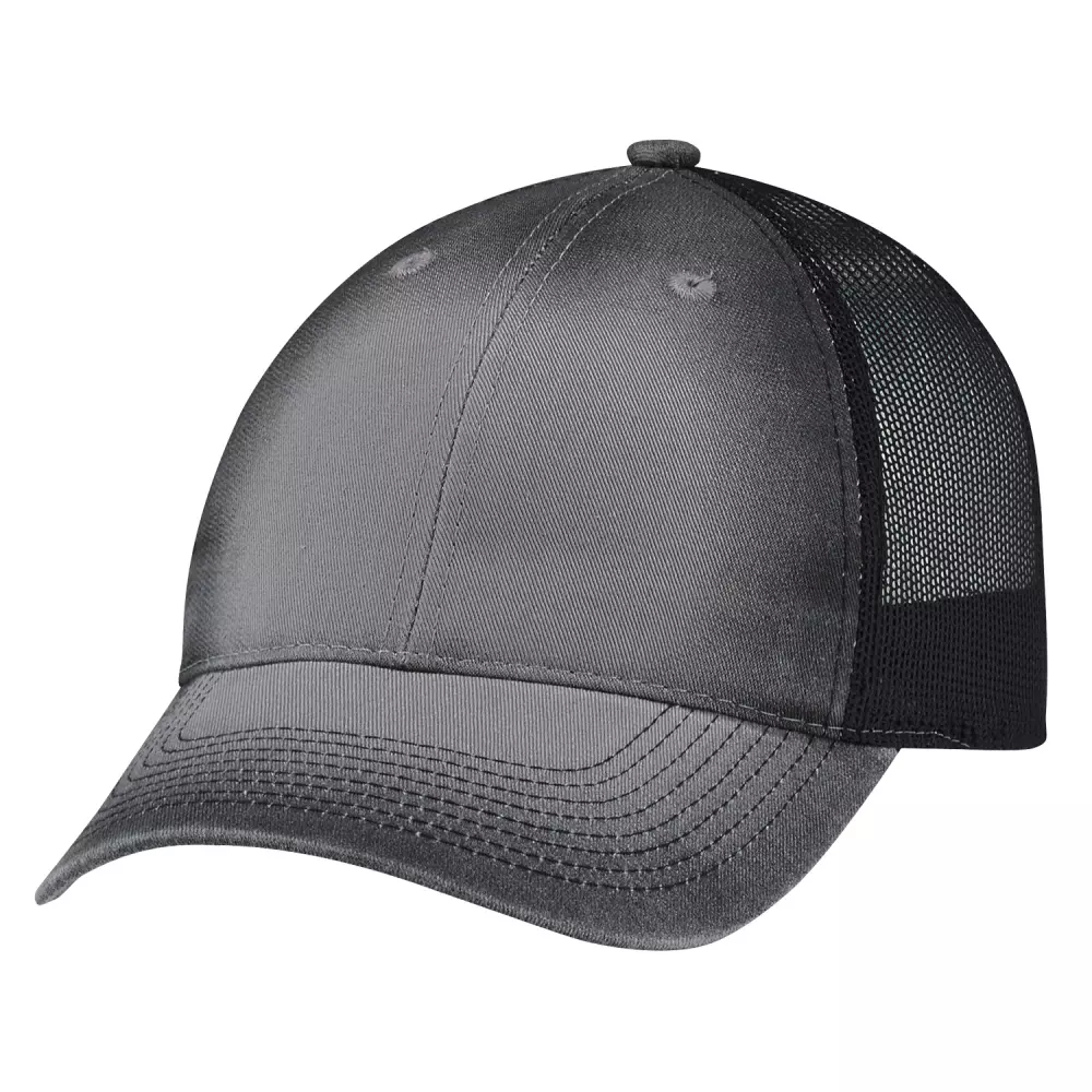 Enzyme Washed Deluxe Chino Twill Cap w/Stained Trim