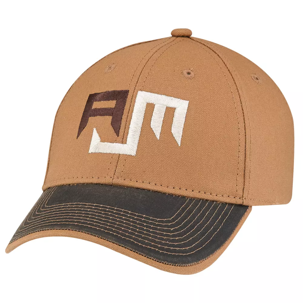Casquette en toile de polycoton/duck usée