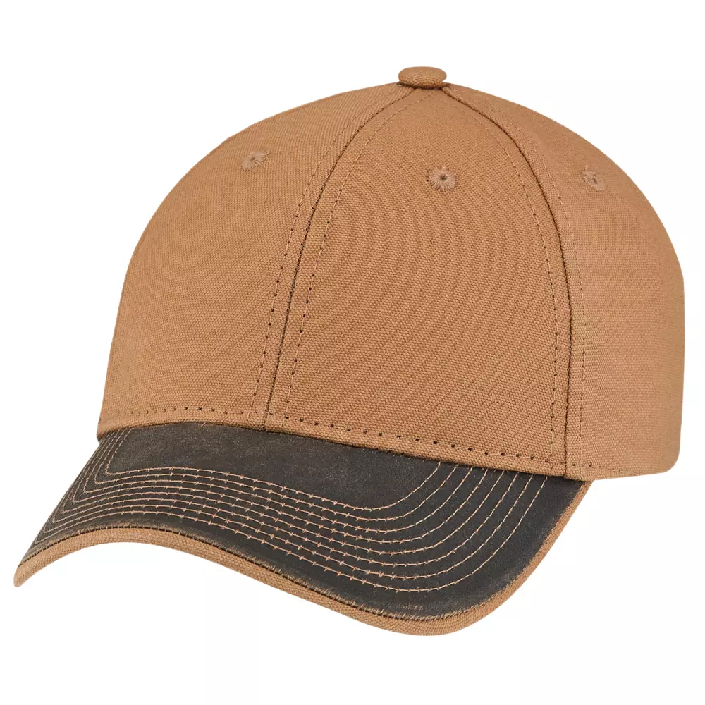Casquette en toile de polycoton/duck usée