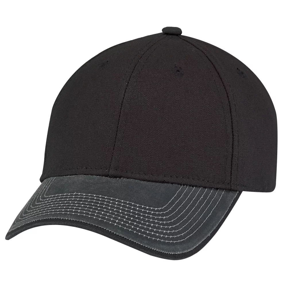 Casquette en toile de polycoton/duck usée