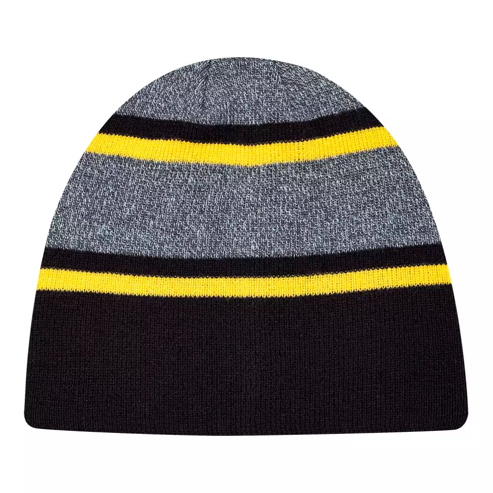 Marl/Stripe Rib Knit Board Cap