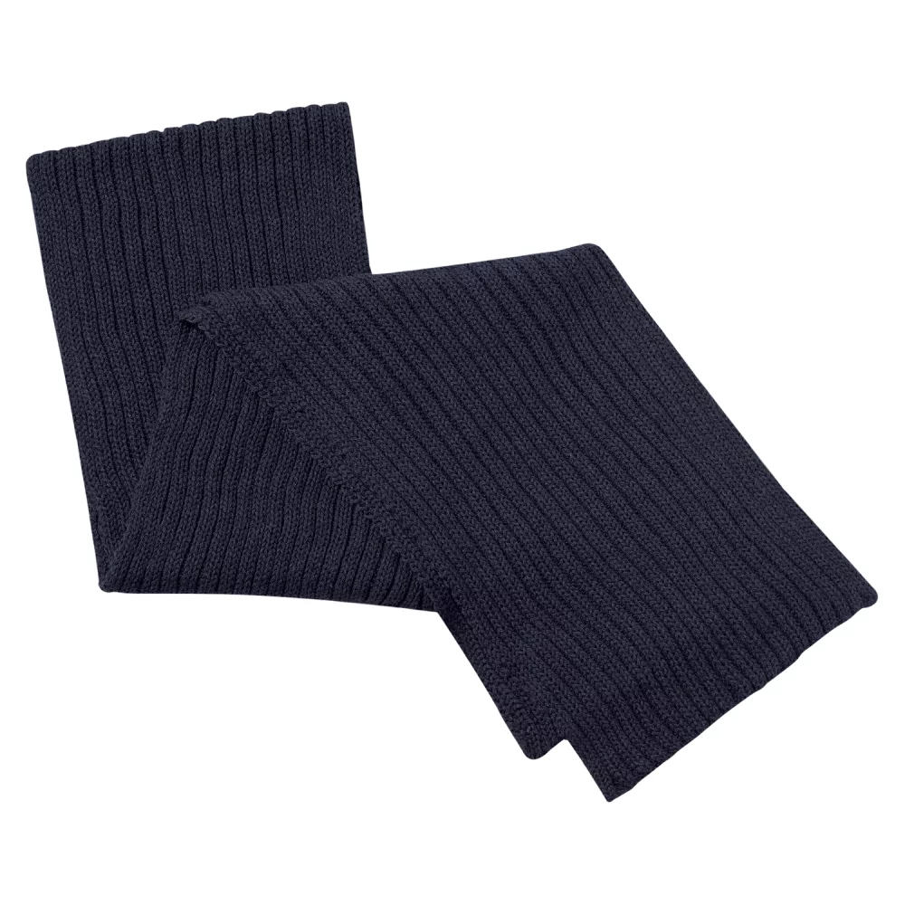 Oversized Chunky Rib Knit Scarf