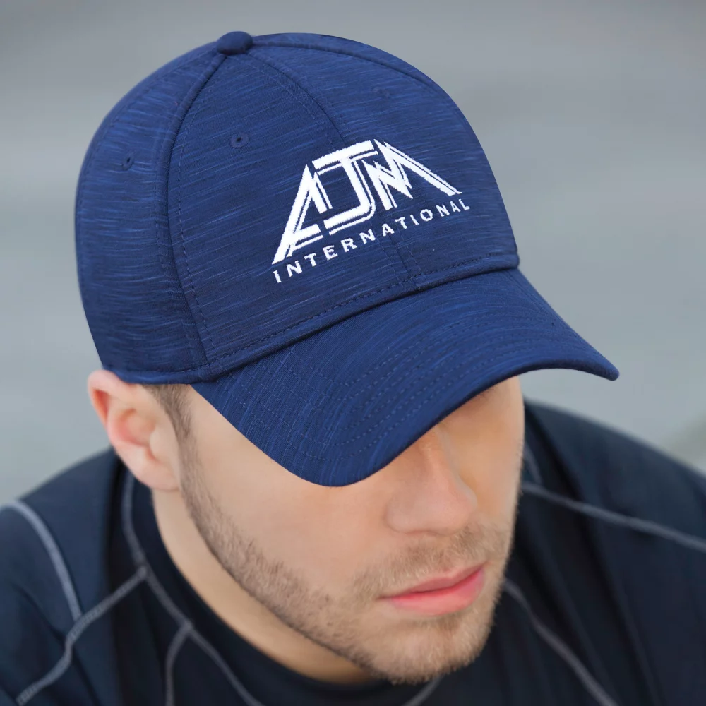 Casquette en polyester mélangé et spandex de qualité A.