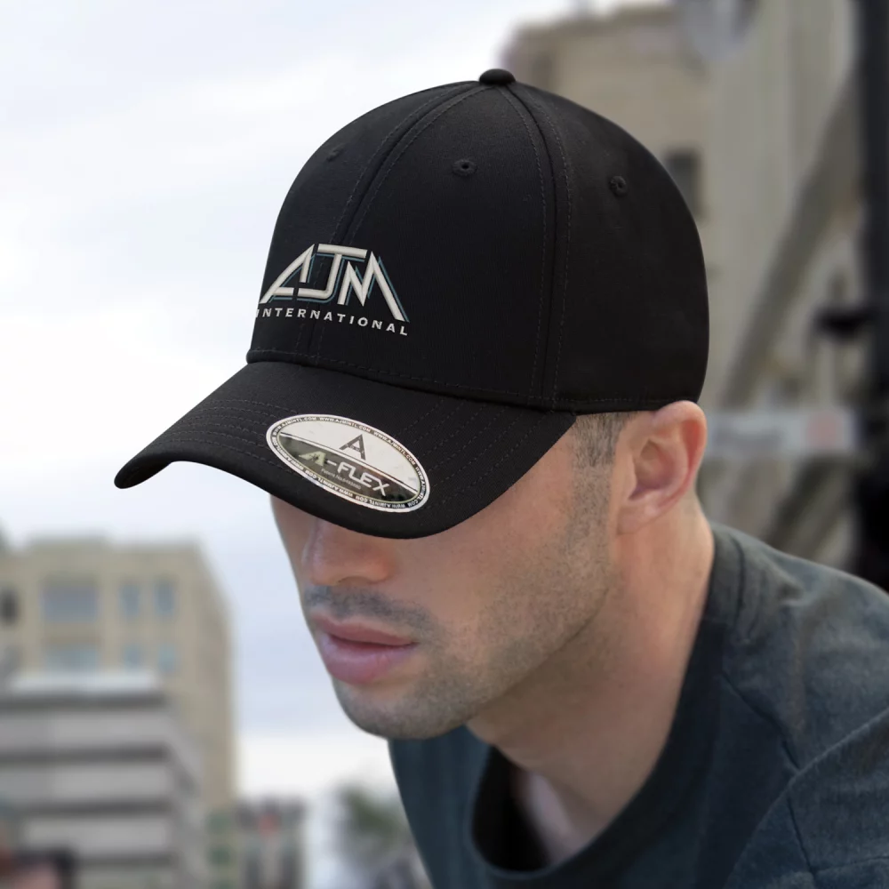 Casquette en toile de coton A-Flex et spandex