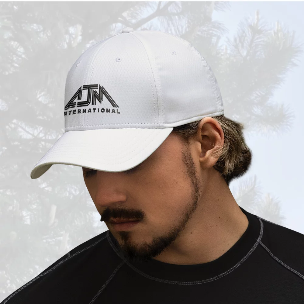Casquette en diamant en polyester A-Flex et spandex