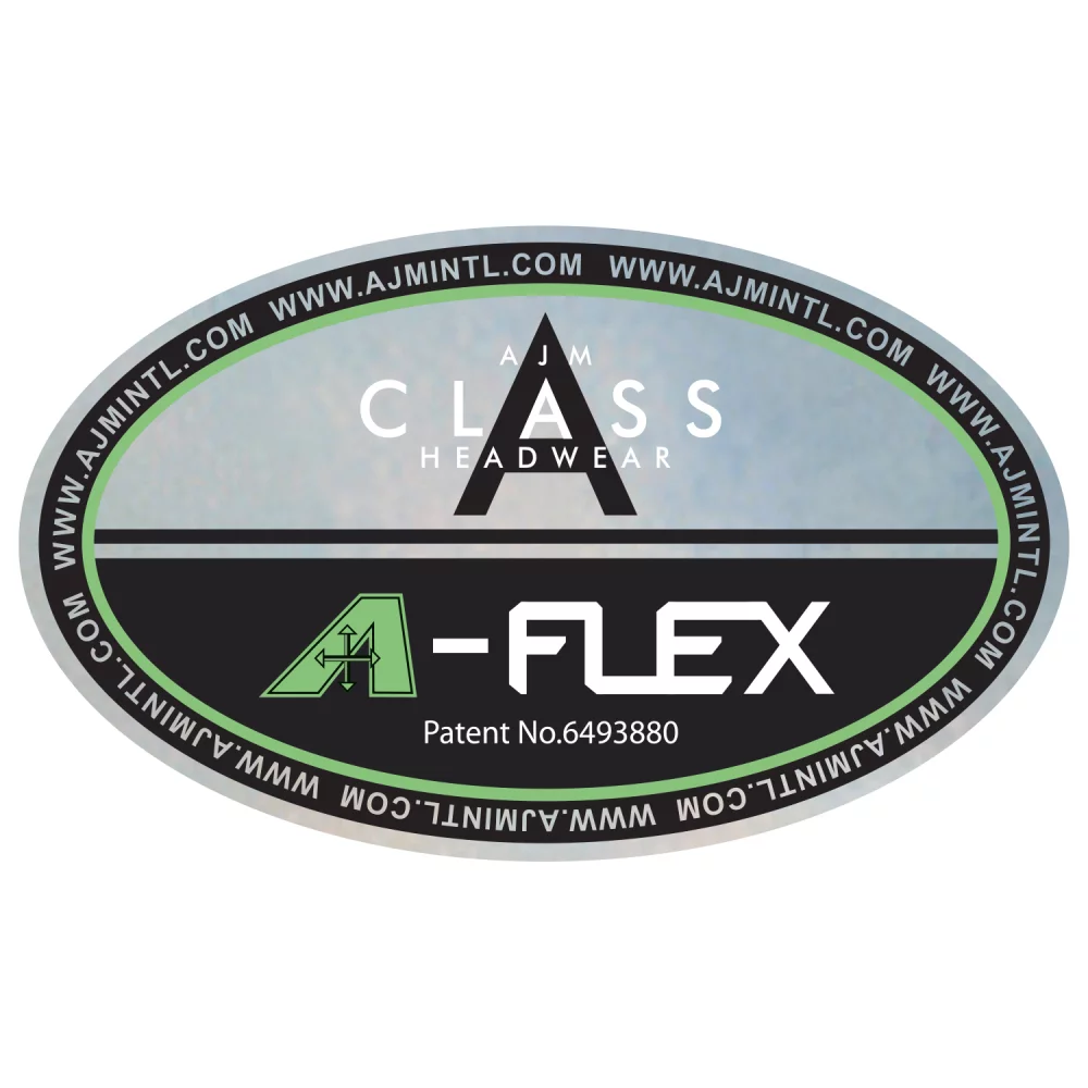 Casquette en diamant en polyester A-Flex et spandex