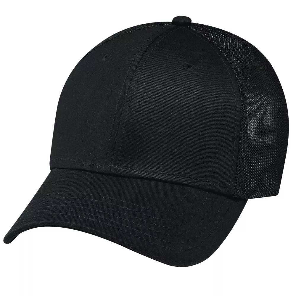 Casquette en sergé de coton/polyester et mesh en spandex A-Flex Deluxe Chino
